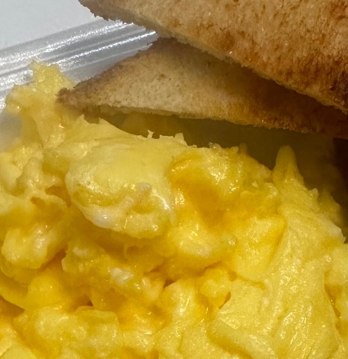 EGGS & BUTTERED TOAST