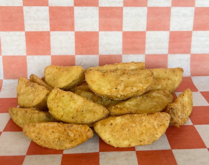 Fried Potato Wedges Single 8oz