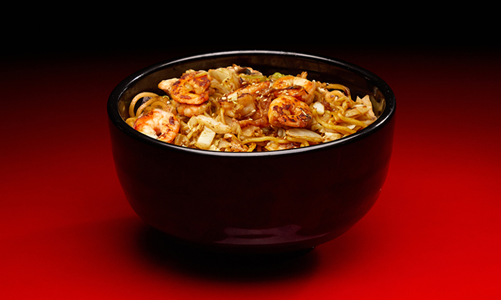Shrimp Yakisoba Bowl
