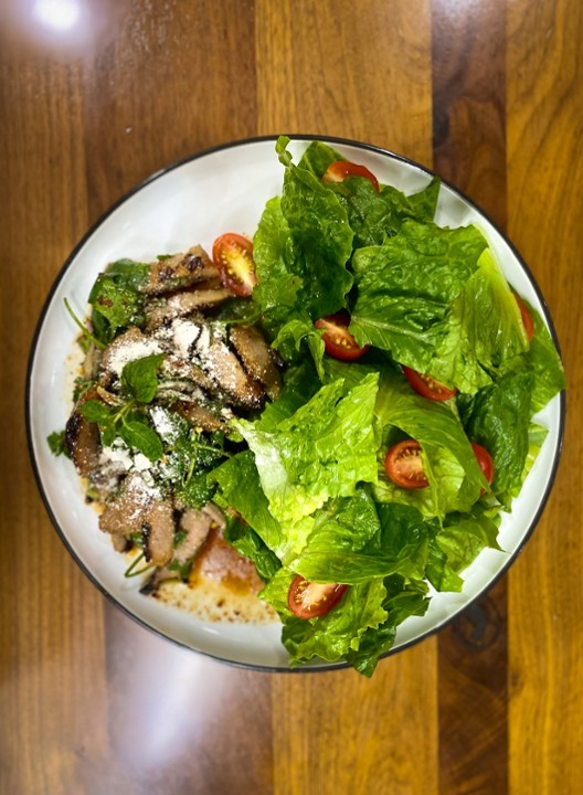 Grilled Pork Jowl Salad