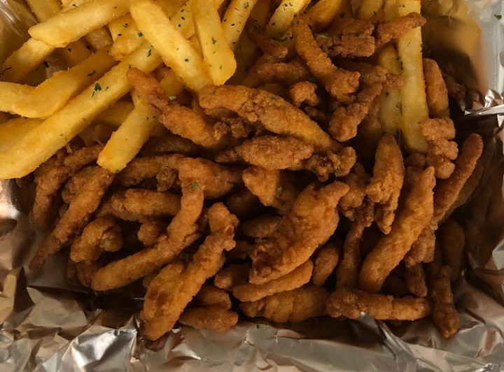 Battered Clams Strips