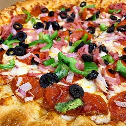 NEW! The Works Pizza