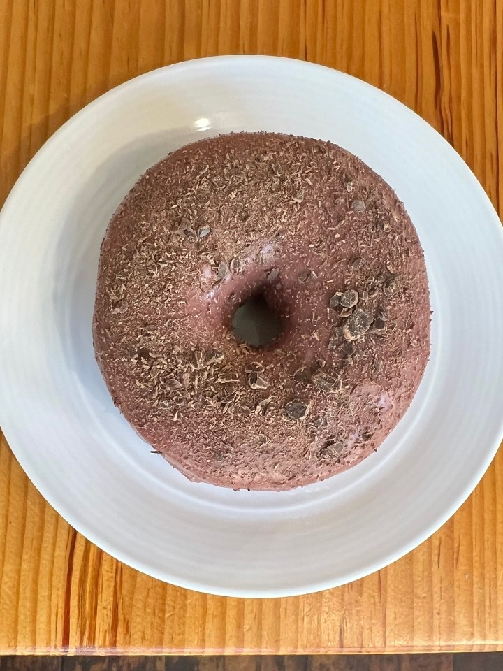 Donut, Red Wine with Chocolate