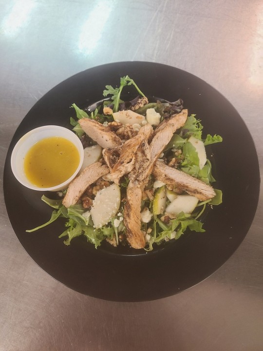 Gorgonzola Chicken & Pear  Salad