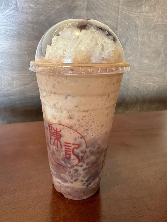 L2 奶茶紅豆冰 Iced Milk Tea with Red Bean Shaved Ice