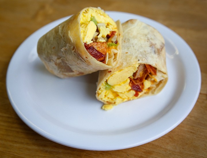 Meat & Potato Breakfast Burrito