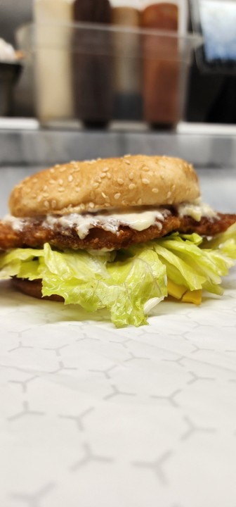 Fried Flounder Sandwich