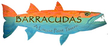 Barracudas Locust Point Tavern
410-685-2832
1230 E Fort Ave
Baltimore, MD 21230