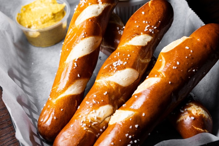 Bavarian Pretzel Bread Sticks