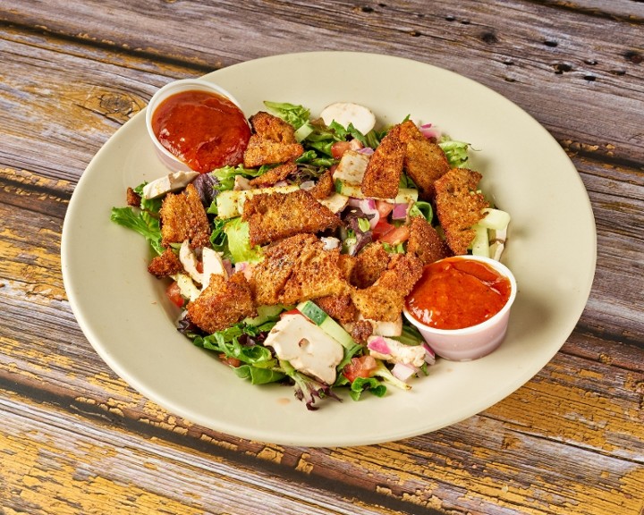 My Seitan Salad (VEGAN)