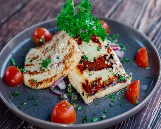 Grilled Halloumi Cheese