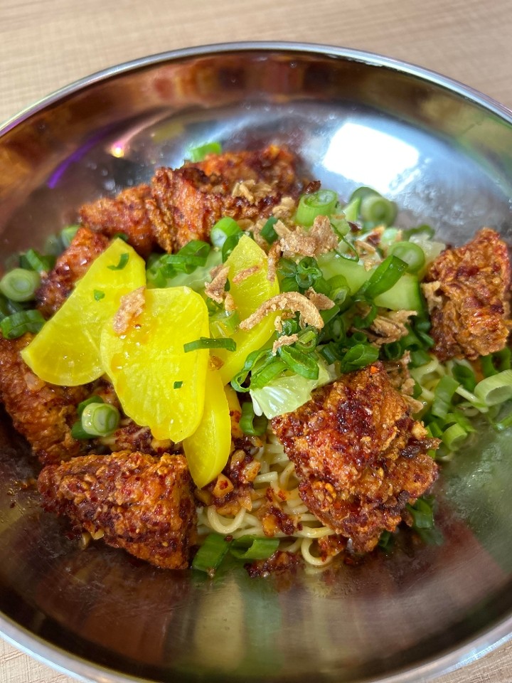 KOREAN FRIED CHICKEN NUGGETS Dry Ramen