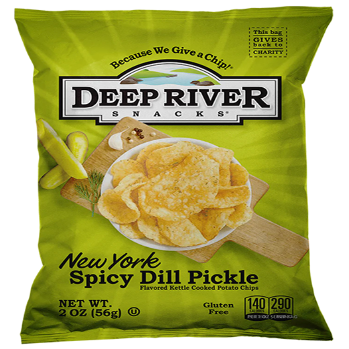 Deep River Potato Chips (NY Spicy Dill Pickle)