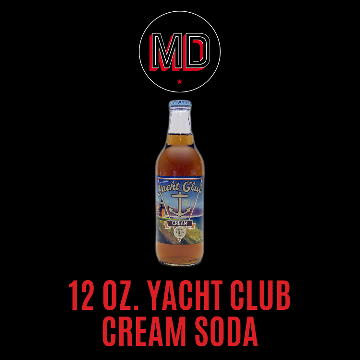 12 oz. Yacht Club Soda (Cream)