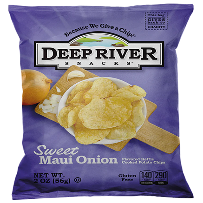 Deep River Potato Chips (Sweet Maui Onion)