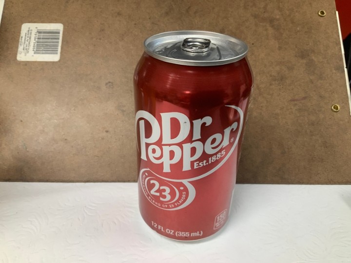 Can 12 fl oz Dr Pepper