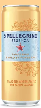 S Pellegrino -Tangerine & Wild Strawberry