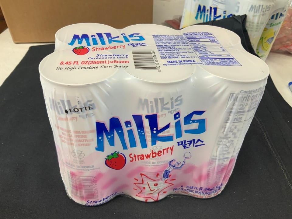 Milkis Strawberry 6pk