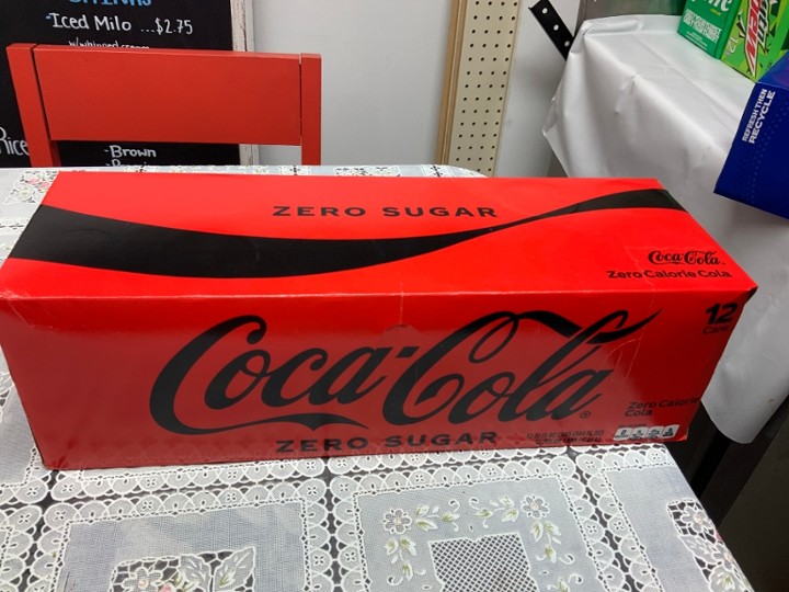 Coca-Cola Zero Sugar 12 cans pk