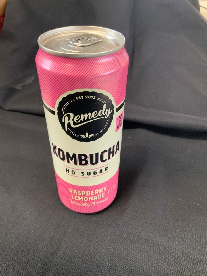 Kombucha (No Sugar) - Raspberry Lemonade