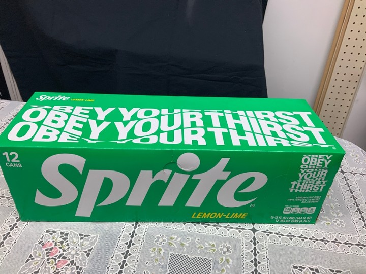 Sprite 12 cans pk