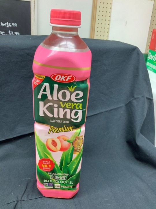 Aloe Vera King Peach Flavored (Product of Korea)