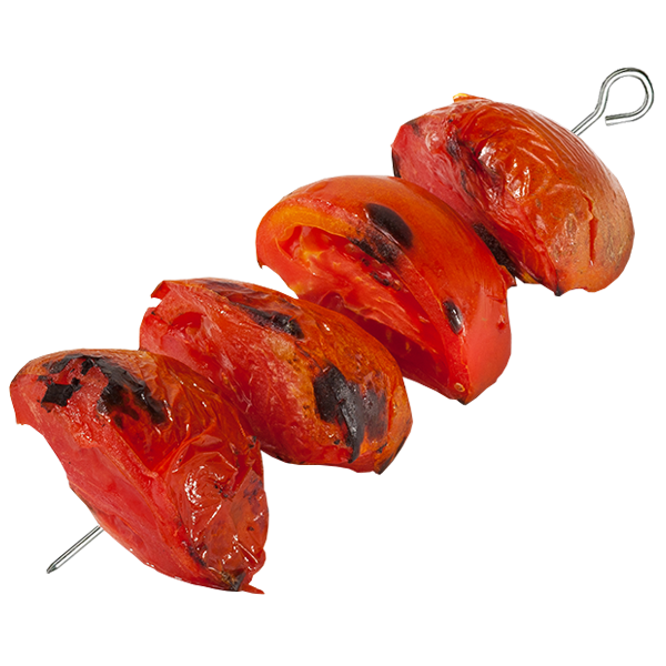 Skewer  of Grilled Tomatoes