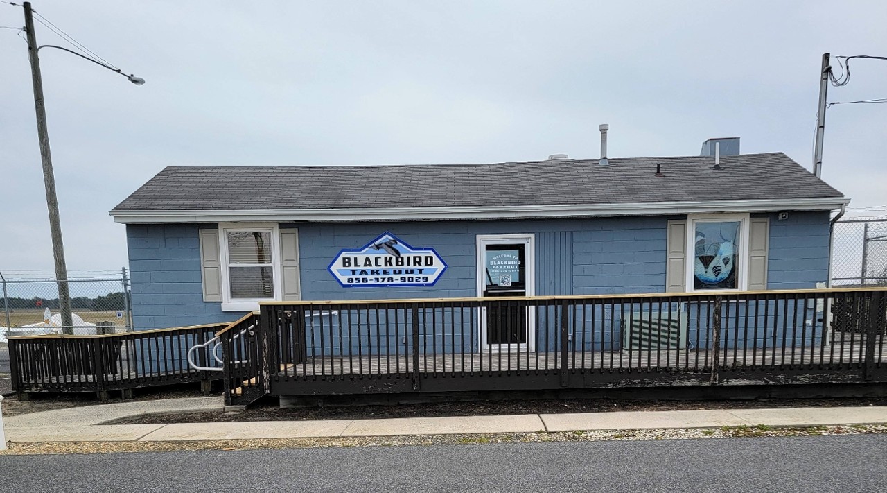 Blackbird Cafe and Takeout 101 Leddon st. Millville, N.J. (in Millville Executive Airport)