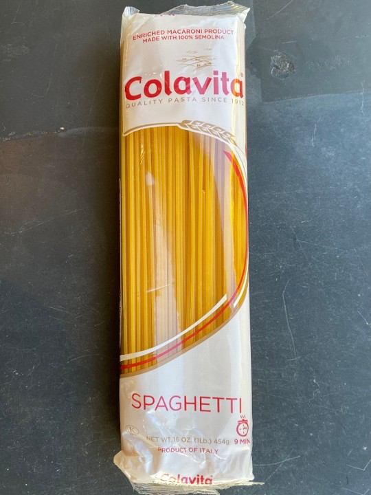 Spaghetti, Colativa