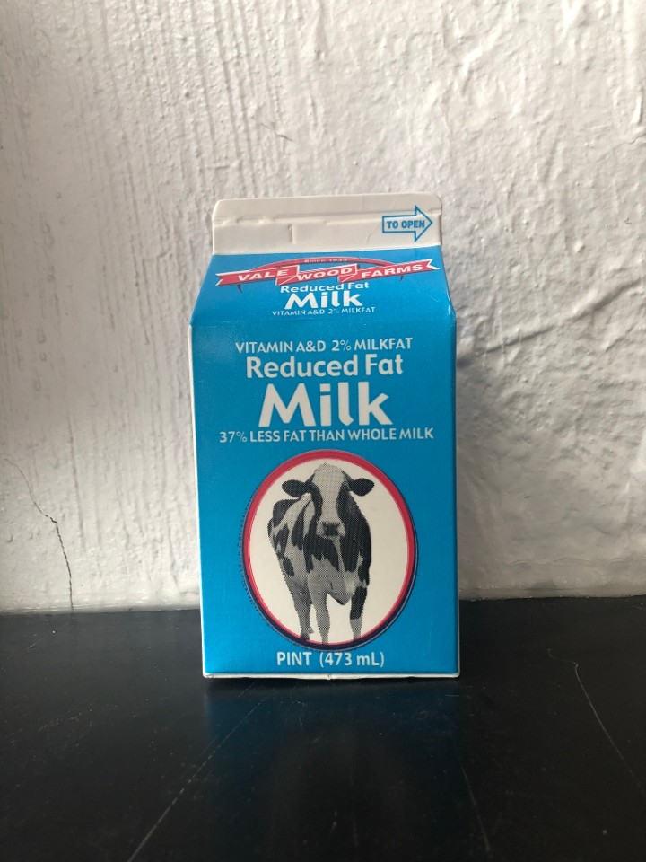 Pint 2% Milk, Vale Wood