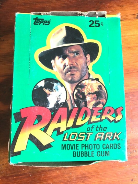 1981 Raiders of the Lost Ark 36 Pack Box