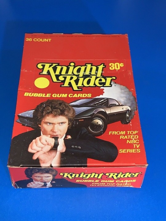 1982 Knight Rider Trading Cards