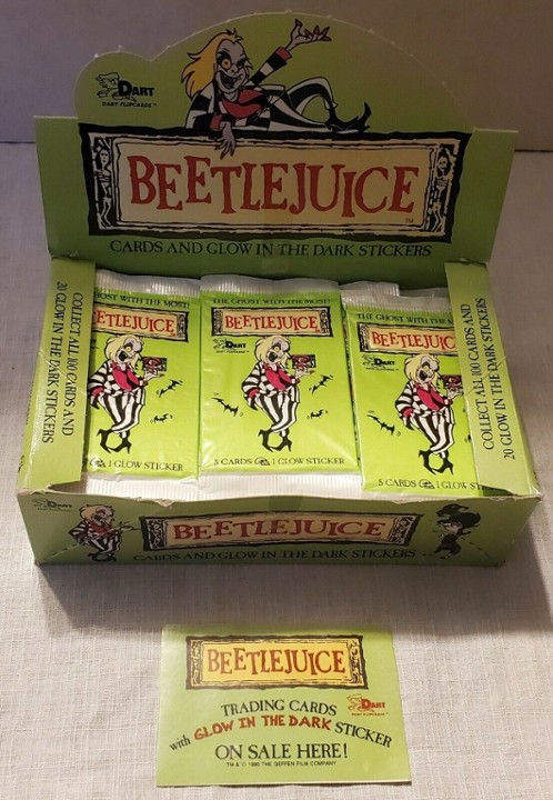 1990 Beetlejuice Trading Cards