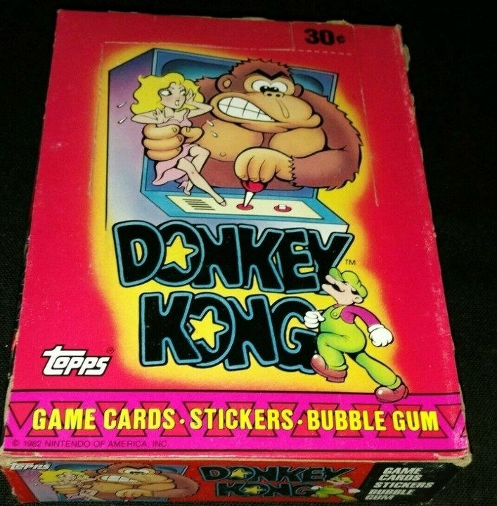 1982 Donkey Kong 36 Pack Box