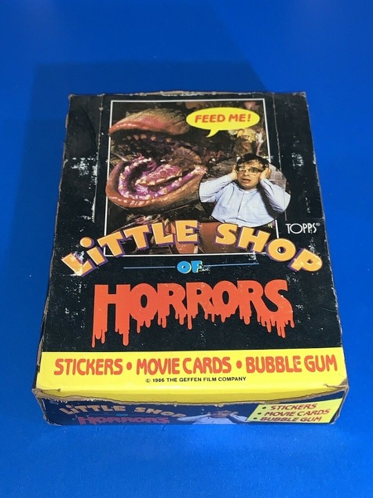 1986 Little Shop of Horrors Trading Cards