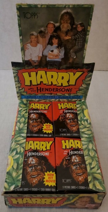 1987 Harry and the Hendersons Trading Cards