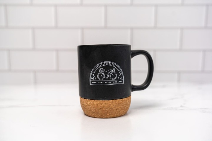 Black Coffee Mug (Bicycle)