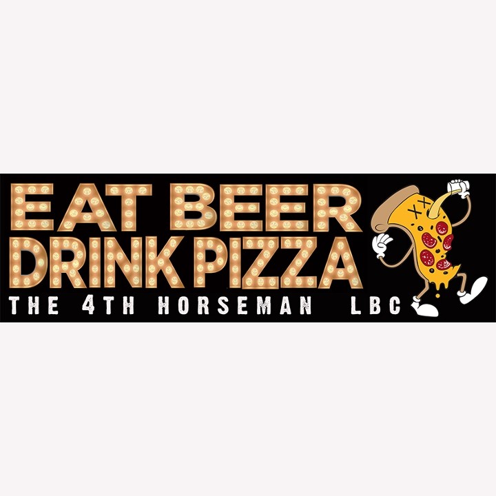 EATBEERDRINKPIZZA Sticker