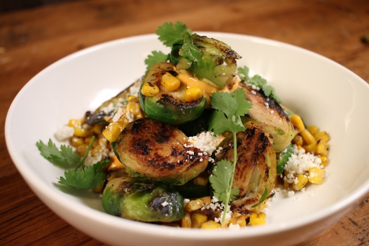 Elote Brussel Sprouts
