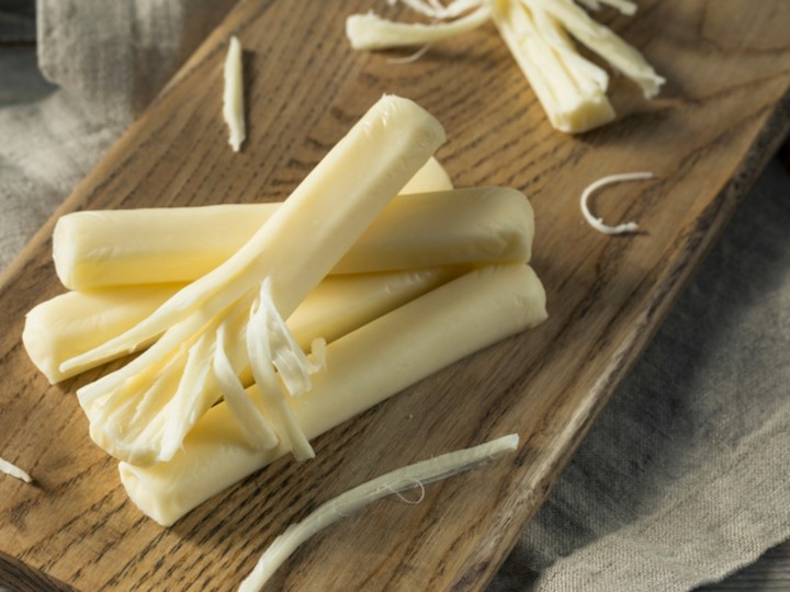 Cheese Head String Cheese Stick