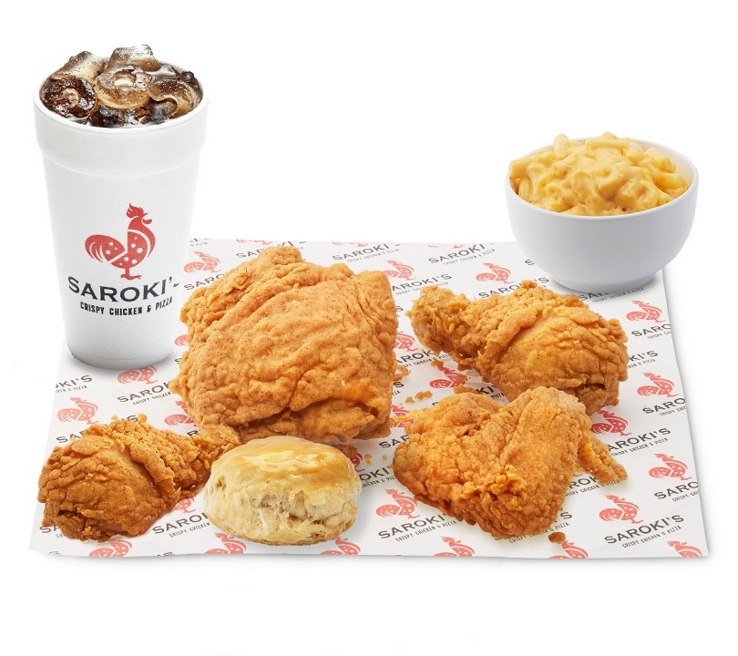 #3 - 4pc Fried Chicken Combo