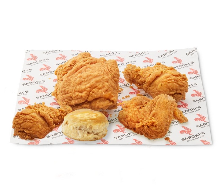 4pc Chicken w/1 Biscuit