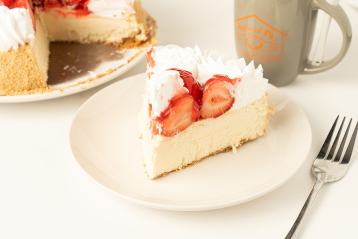 New York Strawberry Cheesecake Slice