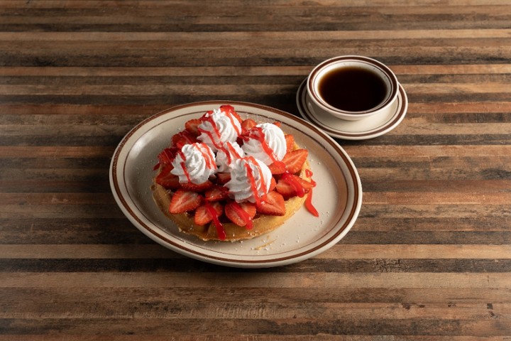 Strawberry Cream Waffle
