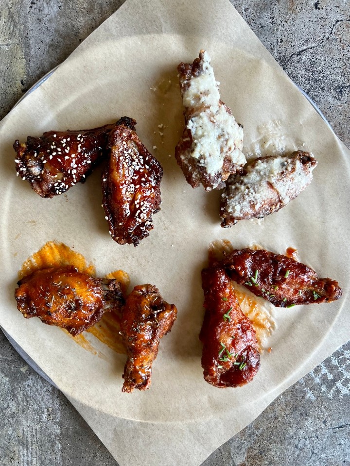 wood fired wings