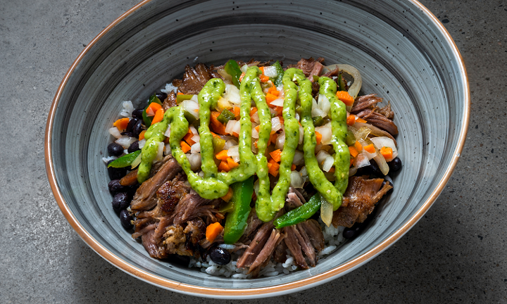 Carnitas Rice Bowl