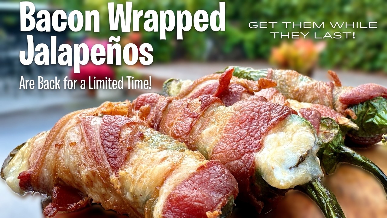 Bacon Wrapped Jalapeños