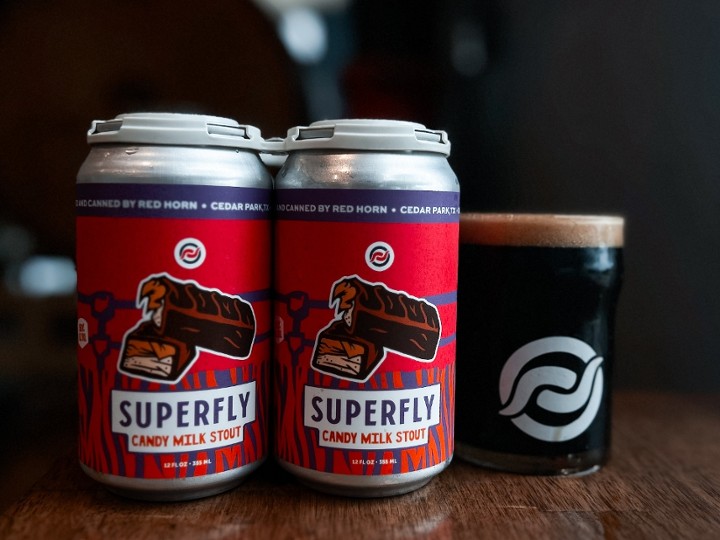 Superfly Candy Milk Stout 4-Pack (12oz cans)