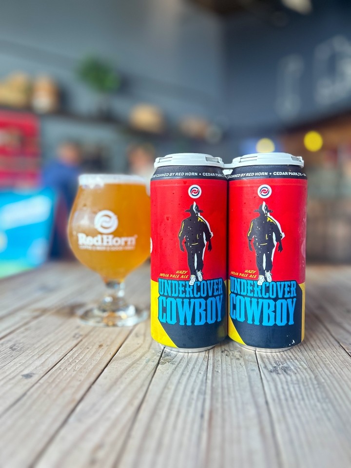 Undercover Cowboy (4-Pack) - Red Horn