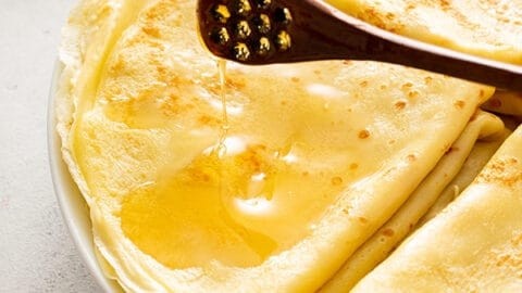Crepe Butter with Sugar & Honey